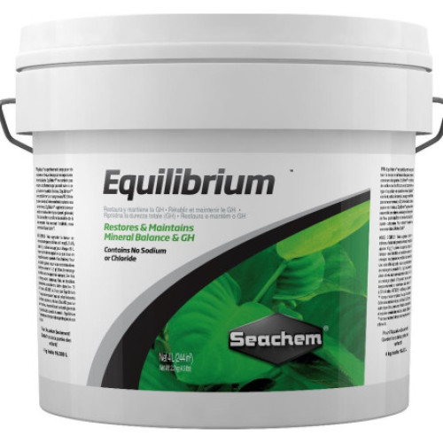 Seachem Equilibrium™ สารปรับสมดุลของแร่ธาตุและ GH ในน้ำ ขนาด 4 kg