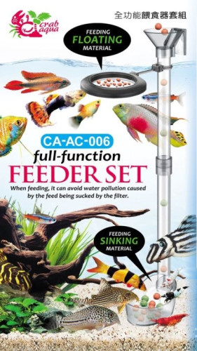 Crab-Aqua Feeder Set CA-AC-006 ที่ให้อาหารปลา ที่ป้อนอาหารปลา อุปกรณ์ให้อาหารปลา food station feeder 2