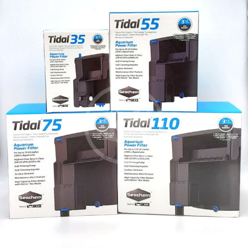 Seachem Tidal Filter กรองแขวนตู้ปลา Tidal 35/ Tidal 55/ Tidal 75/ Tidal 110