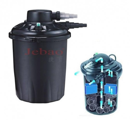 Jebao Bio-Pressure Filter with UVC PF-20E ถังกรองนอกตู้พร้อมยูวี สำหรับบ่อขนาด 10,000 ลิตร