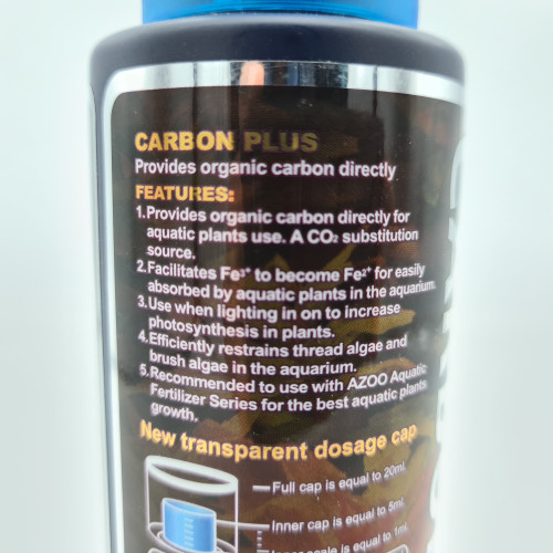 AZOO CARBON  PLUS คาร์บอนน้ำ สูตรพิเศษ ลดตะไคร่ และช่วยให้ต้นไม้เติมโตได้ดี 4