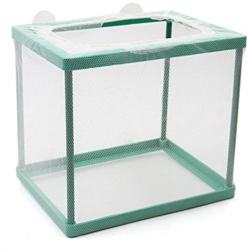 Liya กล่องตาข่าย(S-LY4701) สําหรับแยกเพาะพันธุ์ปลา Aquarium Net Breeder 2