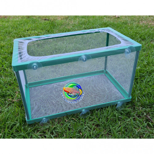 Liya กล่องตาข่าย(L-LY4702)สําหรับแยกเพาะพันธุ์ปลา Aquarium Net Breeder 3