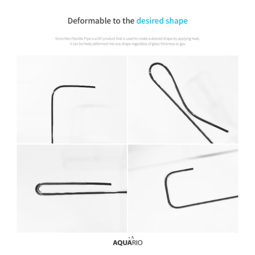 AQUARIO NEO UNIT FLEXIBLE PIPE ท่อใสแบบดัดได้ สำหรับสายออกซิเจน (O2) และสายคาร์บอน (CO2) 2