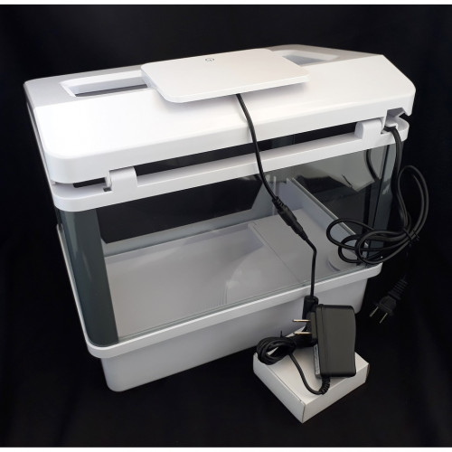 ตู้เลี้ยงเต่า ตะพาบ LED Turtle Tank DS-WG300A Complet tank with Filter LED 2