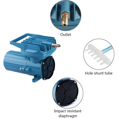 Resun MPQ-907 ปั๊มลม DC ปั๊มลมต่อแบตเตอรี่รถยนต์  12Volt  AIR PUMP 1