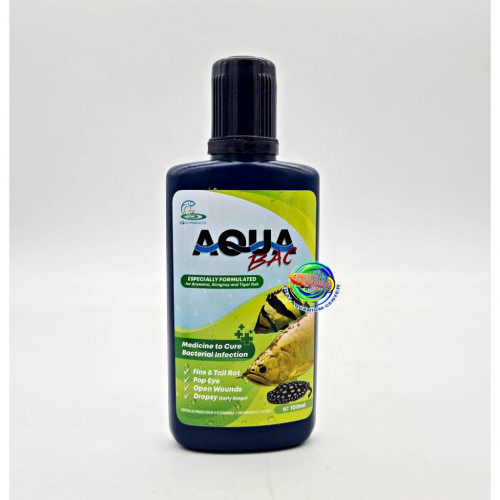 AQUA BAC 100ml - เวชภัณฑ์สำหรับบรรเทาอาการติดชื้อแบคทีเรีย