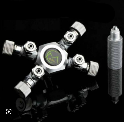 MUFAN วาล์วปรับละเอียดสแตนเลส CO2 (2 ทาง/3 ทาง /4 ทาง /5 ทาง /6 ทาง) สำหรับต่อถังคาร์บอน ตู้ไม้น้ำ C 3