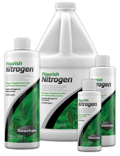 Seachem Flourish Nitrogen  ไนโตรเจน สำหรับการเจริญเติบโตต่อไม้น้ำ
