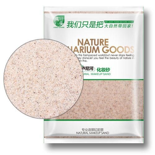 CRAZY STONE - CLOONEY RIVER SAND(2.5 Kg.) ทรายแม่น้ำ ทรายละเอียด ทราย ใช้ตกแต่งตู้ไม้ 1