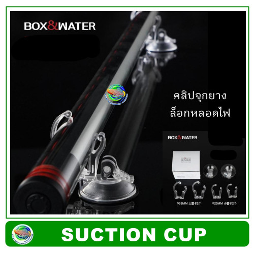 Box&Water Suction Cup จุกยาง คลิปล็อคหลอดไฟ /ท่อ ชุดล็อคหลอดไฟ/ล็อคท่อ