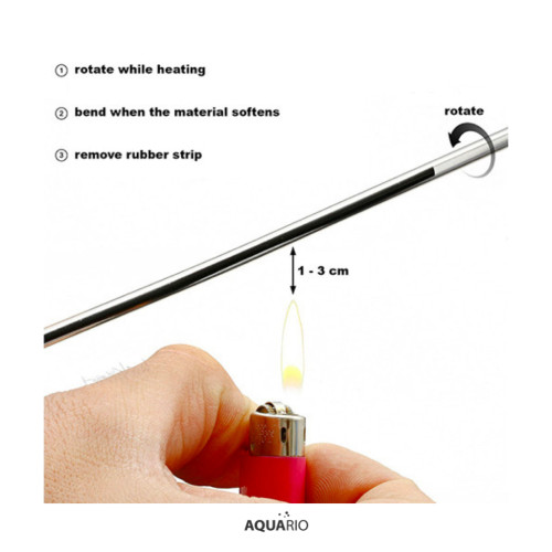 AQUARIO NEO UNIT FLEXIBLE PIPE ท่อใสแบบดัดได้ สำหรับสายออกซิเจน (O2) และสายคาร์บอน (CO2) 3