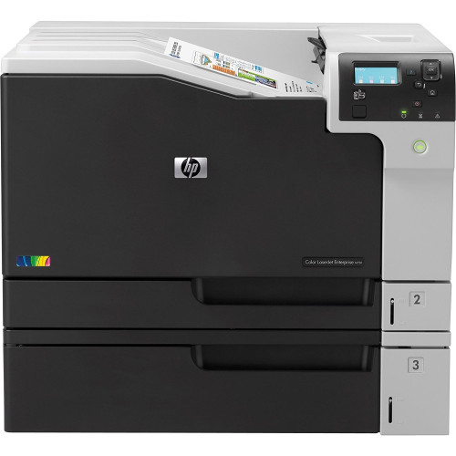 HP  M750DN (D3L09A) A3-SIZE DUPLEX-NETWORK COLOR LASER  เครื่องเปล่า no toner/belt/fuser