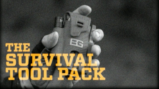 ชุดเครื่องมืออุปกรณ์เอาตัวรอดฉุกเฉิน Gerber Bear Grylls Survival Tool Pack