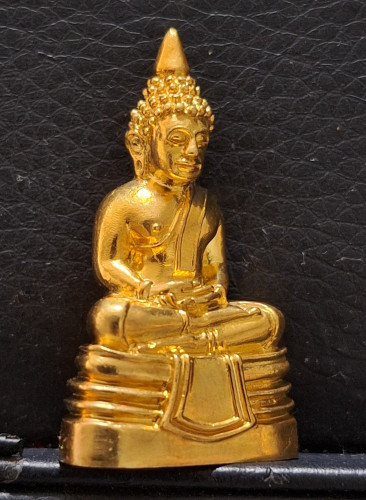 พระกริ่งพุทธโสธร รุ่นเปิดอาคารสำนักงานตำรวจแห่งชาติ ปี43 เนื้อทองคำ พิมพ์ใหญ่ พิธีใหญ่ นิยมมาก 3