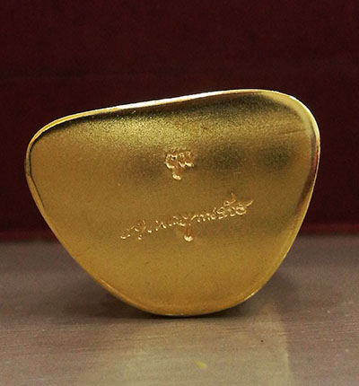 รูปหล่อสมเด็จพระญาณสังวร เนื้อทองคำ ที่ระลึกพระราชพิธีพระราชทานเพลิง ปี 2558 พระเทพฯเททอง พร้อมกล่อง 3