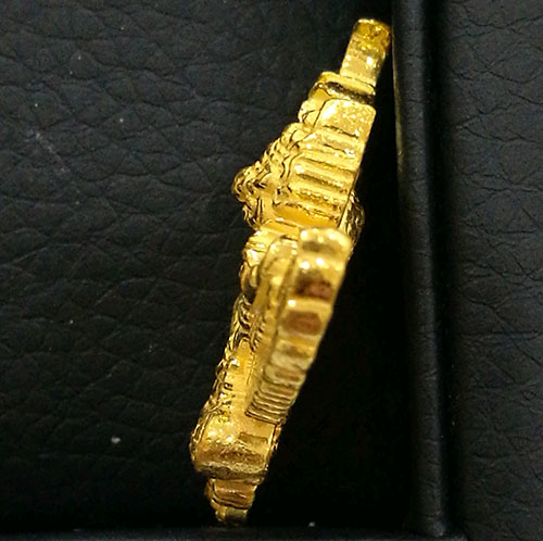 องค์พญาครุฑ อ.วราห์ วัดโพธิทอง รุ่นเปิดขุมทรัพย์ เนื้อทองคำ พิมพ์ใหญ่ No.25 พร้อมกล่อง สร้าง 199องค์ 2