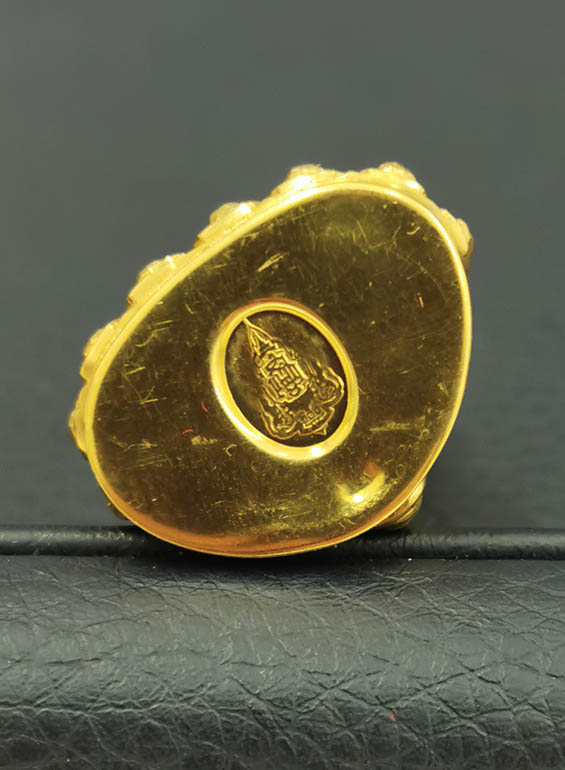 พระกริ่ง ๑ ศตวรรษ เนื้อทองคำ ฉลองพระชนมายุ 100 พรรษา สมเด็จพระญาณสังวร พิธีใหญ่ สร้างน้อย สภาพเดิมๆ 4
