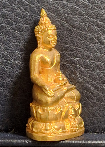 พระกริ่งไพรีพินาศนวปทุม ภปร. วัดปทุมวนาราม ปี2535 เนื้อทองคำ นน. 19.34 กรัม นิยมมาก หายาก 3