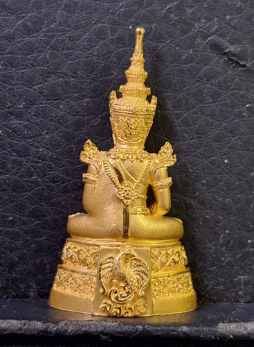 พระแก้วมรกต กรมสรรพสามิต ทองคำขัดเงา ปี39 ทอง99.99 หนัก 18กรัม พิธีใหญ่ สวยพร้อมกล่องและใบเซอร์ 1