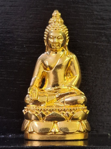 พระกริ่งไพรีพินาศ ย้อนยุค58 วัดบวรนิเวศ เนื้อทองคำ No.99 จัดสร้าง 199ชุด พิธีใหญ่ สภาพสวย