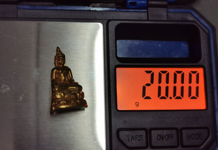พระกริ่งไพรีพินาศ นวปทุม ภปร.  วัดปทุมวนาราม ปี 2535 ทองคำหนัก 20.0 กรัม สภาพสวย 5