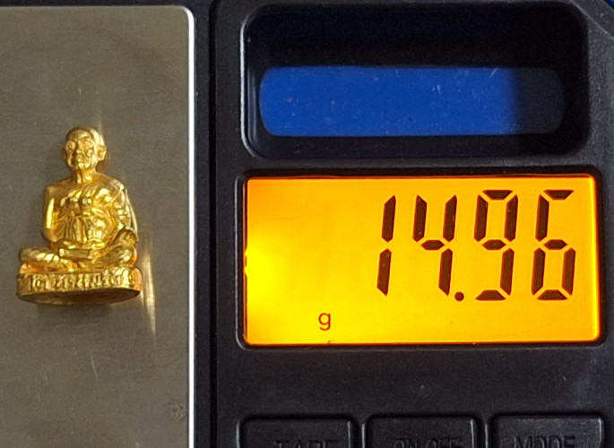 รูปหล่อสมเด็จพระพุฒาจารย์โต รุ่น 122 ปี พ.ศ.2537 วัดระฆังฯ เนื้อทองคำ พิธีใหญ่ นิยมมาก 5