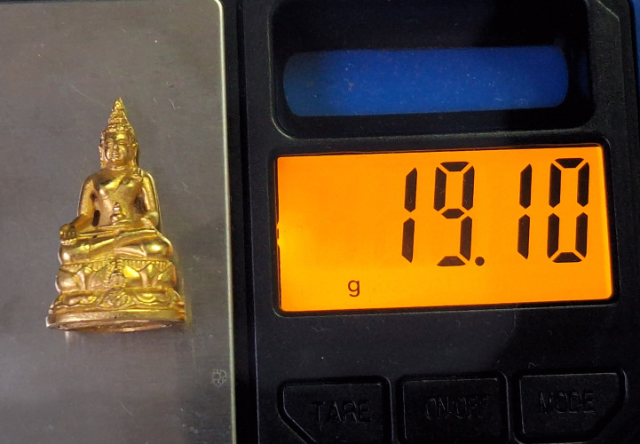 พระกริ่งไพรีพินาศนวปทุม ภปร. วัดปทุมวนาราม ปี2535 เนื้อทองคำ นน. 19.10 กรัม นิยมมาก หายาก 5