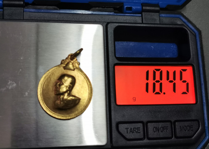 เหรียญสมเด็จพระสังฆราชจวน บูรณะพระเจดีย์ ปี2511 100 ปี วัดมกุฏฯ พิธีใหญ่ พร้อมกล่องเดิมๆ 5