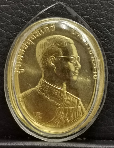 เหรียญพระพุทธโสธร ที่ระลึกพระปัญจภาคี พิมพ์ใหญ่ เนื้อทองคำ 99 หนัก 15g. ปี2539 พิธีใหญ่ 1