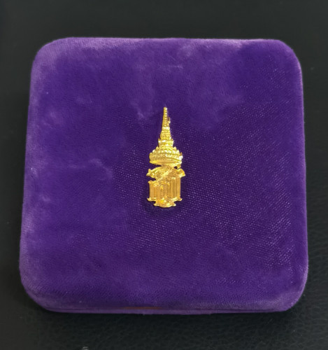 เหรียญที่ระลึกเทิดพระเกียรติ สมเด็จพระเทพรัตนราชสุดาฯ องค์อุปถัมภ์ดนตรีไทย ปี2534 เนื้อทองคำขัดเง 3