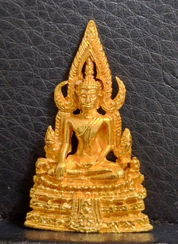 พระกริ่งพุทธชินราช ภปร รุ่นปฏิสังขรณ์ ปี34 พิมพ์ใหญ่ ทองคำ หนัก 14.84 กรัมสภาพสวยเดิมๆ