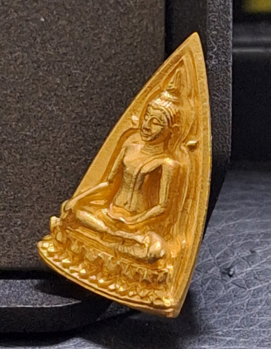 เหรียญพระสมเด็จนางพญา ส.ก. วัดถ้ำสิงห์โตทอง (หลวงปู่โต๊ะ) เนื้อทองคำ พิมพ์ใหญ่ 15.83g  5รอบราชินี ปี 2