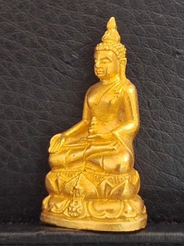 พระกริ่งไพรีพินาศนวปทุม ภปร. วัดปทุมวนาราม ปี2535 เนื้อทองคำ นน. 19.25 กรัม นิยมมาก หายาก สร้างตามสั 1