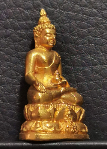 พระกริ่งไพรีพินาศ นวปทุม ภปร.  วัดปทุมวนาราม ปี 2535 ทองคำหนัก 20.0 กรัม สภาพสวย 3