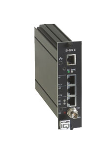 S-60 E, 1-channel H.264 Video Server