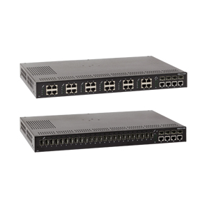 XSNet™ S4124SW and XSNet™ S4124SW SFP 24+4-Port Gigabit Ethernet Switches
