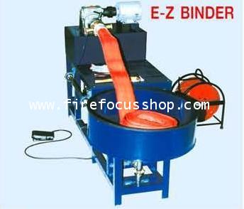 เครื่องพันสายส่งน้ำดับเพลิงด้วยลวด (Fire Hose Coupling Wiring Machine)