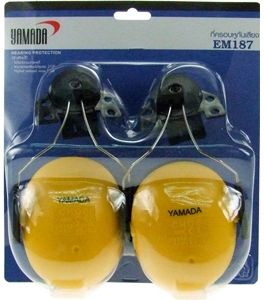 ครอบหูลดเสียงได้ 27db แบบติดหมวกนิรภัย รุ่น EM187 ยี่ห้อ Yamada