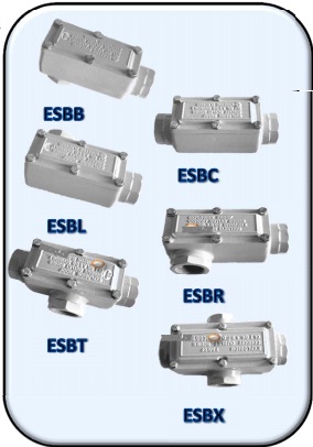 อุปกรณ์ข้อต่อฟิตติ้งกันระเบิดขนาดต่างๆ รุ่น ESB Sieries ยี่ห้อ BGM