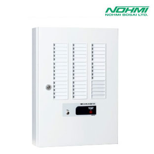 ตู้แจ้งสัญญาณเพลิงไหม้ ติดผนัง รุ่น FIPN103-E2-40L, ขนาด 40 Zone ยี่ห้อ NOHMI (2018)