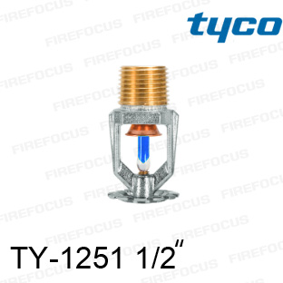 สปริงเกอร์แบบเพนเด้นท์สีน้ำเงิน TY-B 286F รุ่น TY-1251 (K2.8) 1/2 นิ้ว ยี่ห้อ TYCO