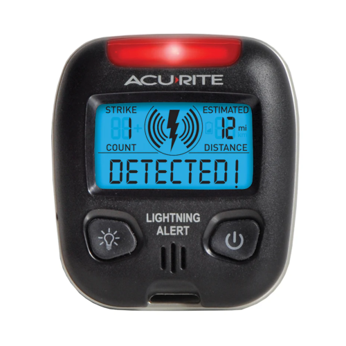 ACURITE รุ่น 02020CA Portable Lightning Detector Black เครื่องตรวจเช็ค ...