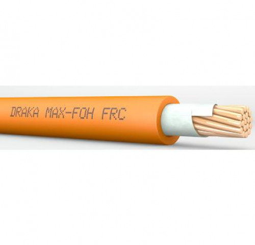 DRAKA สายทนไฟฉนวน 1 ชั้น FRC Cable MAX-FOH 0.6/1kV multicore insulated Sheathed 1Cx6 sq.mm