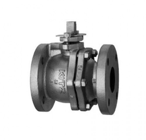 KITZ รุ่น 10FCTB Cast iron Ball Valve FC200 10k Psi. Flanged 4 Inch. size 2-1/2