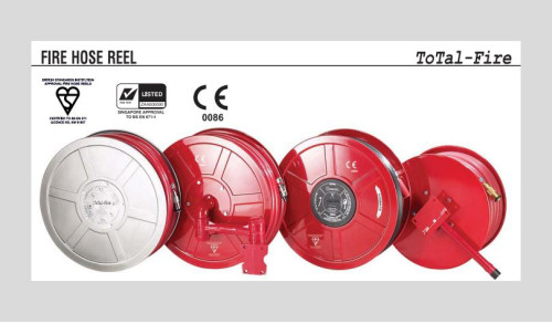 TOTAL-FIRE HRS-061 Auto Swing Hose Reel, according to BS EN 1 
