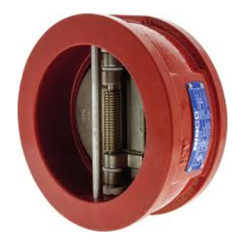 NIBCO รุ่น KW 990-ELF Duo check valve, wafer type, ductile iron -body, UL./FM or 300 psi., w.p. ANSI