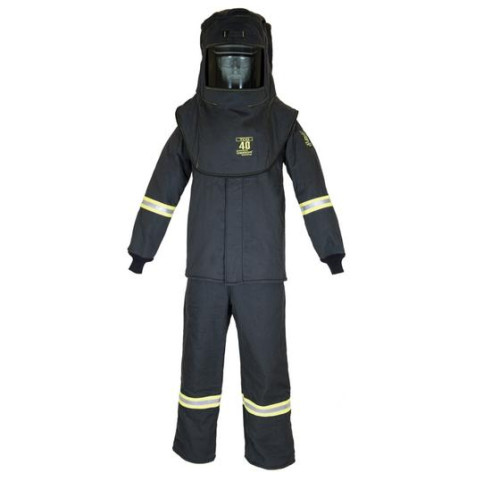 Arc Flash Personal Protection Equipment Kits are available in an ATPV rating of 40 cal/cm2.
