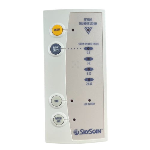 SKY SCAN รุ่น P5-3 เครื่องตรวจจับฟ้าผ่าแบบพกพาตรวจได้ไกล 40 ไมล์