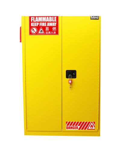 SAI-U รุ่น SC0045Y FLAMMABLE CABINET Manual Closing ตู้เก็บสารเคมี 45 Gal FM